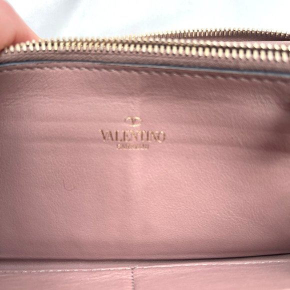 AUC VALENTINO GARAVANI Rockstud ZIP AROUND WALLET - Picture 3 of 14